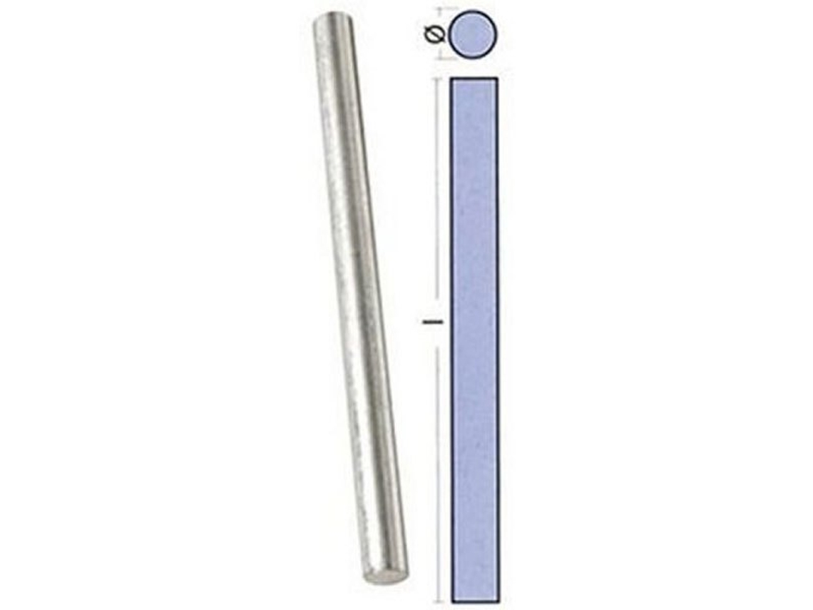 Eixo Galvanizado Prateado 16 X 400 Mmtecnoseal