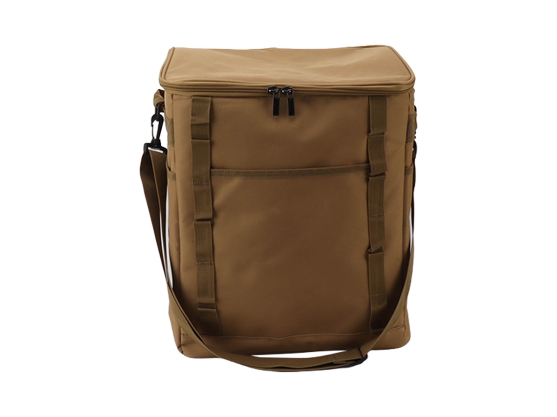 Bolsa Térmica Portátil De Gran Capacidad Para Camping Y Picnics, Color Caqui.