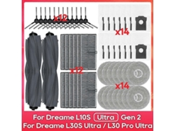 For L10s Ultra Gen 2, L30s Ultra, L30 Pro Ultra Parts Accessories Main Side Brush Filter Mop Rag Du