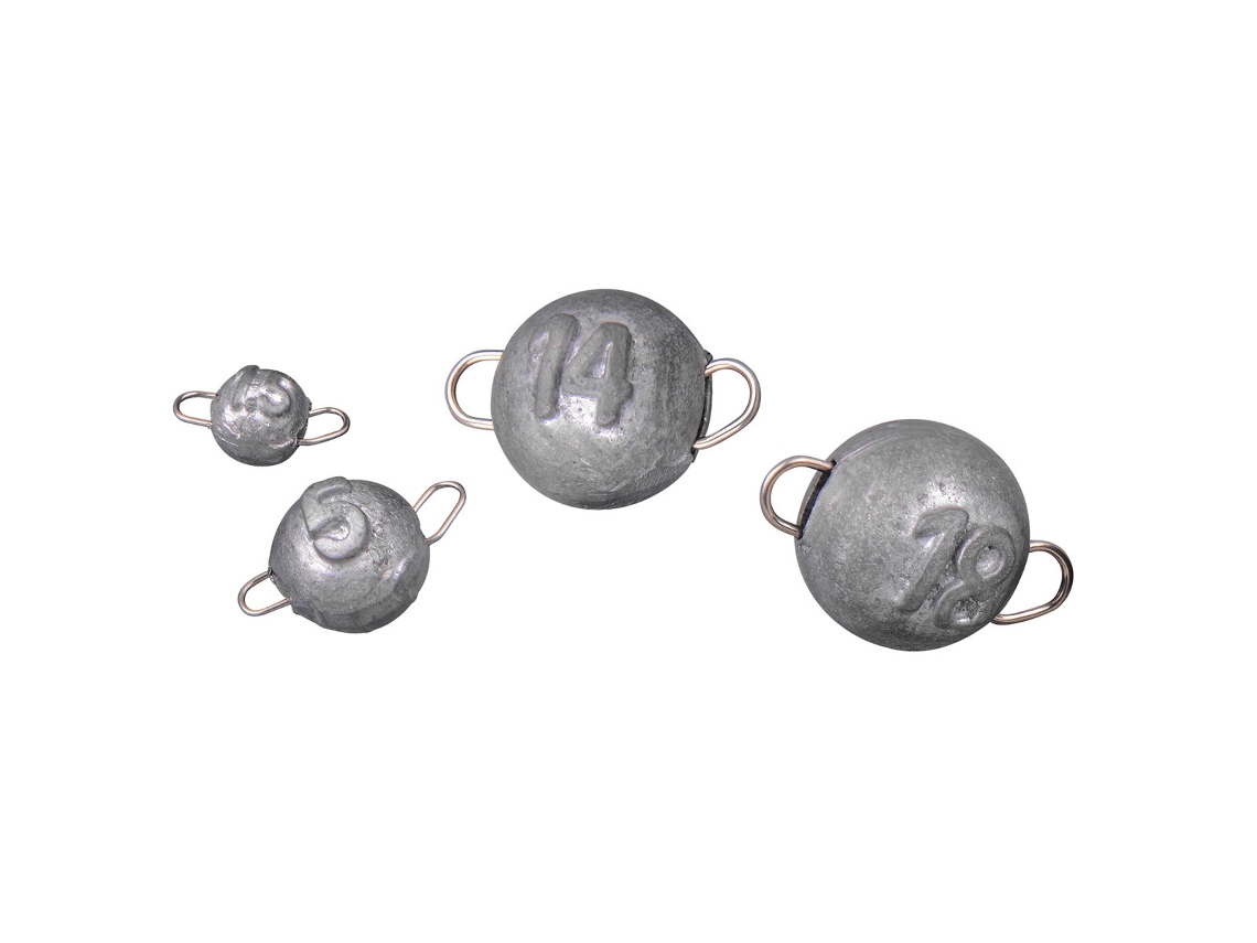 Paquete de 6 cabezas de plomo SPRO Bottom Jig - 28 g