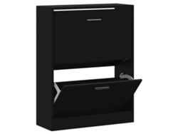 Zapatero 63x24x81 cm Derivados de Madera Negro MAISON EXCLUSIVE