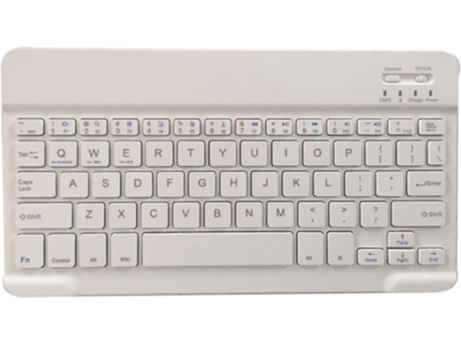 Teclado Inalámbrico WJS CT0890 (10'' - Blanco)