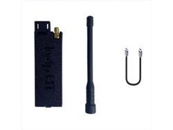 Radio portátil mini GOKOCO con pantalla IPS de 1,9 pulgadas, antena y compatible con todas las bandas.