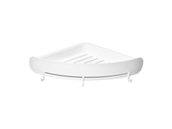 Repisa De Esquina Para Baño De Plástico, Organizador De Ducha Montado En Pared, Estante Triangular