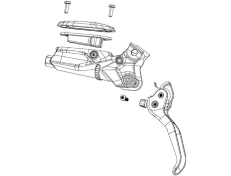 Recambio SRAM Kit Palanca G2 Ultimate A2 POLA r (Gris)