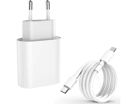 Cargador FC87 para Samsung S10 Plus (3A - USB-C - Blanco - 1m)