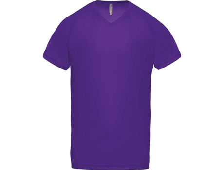 Camiseta de Hombre para Deporte PROACT Multideportes Poliéster Verde (XS)