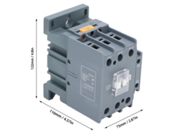 2026horizon-contactador De Ca 50a Para Motor 1no 1nc Concha Pc Conductividad Fuerte Conexión Estable Ac110v
