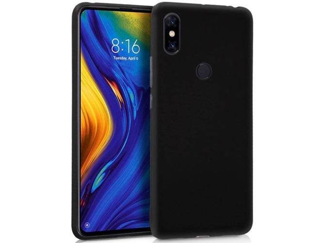 Carcasa Xiaomi Mi Mix 3 COOL Silicona Negro
