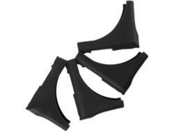 Protectores 4 Antideslizantes Negro, Accesorios Ropa Diseño