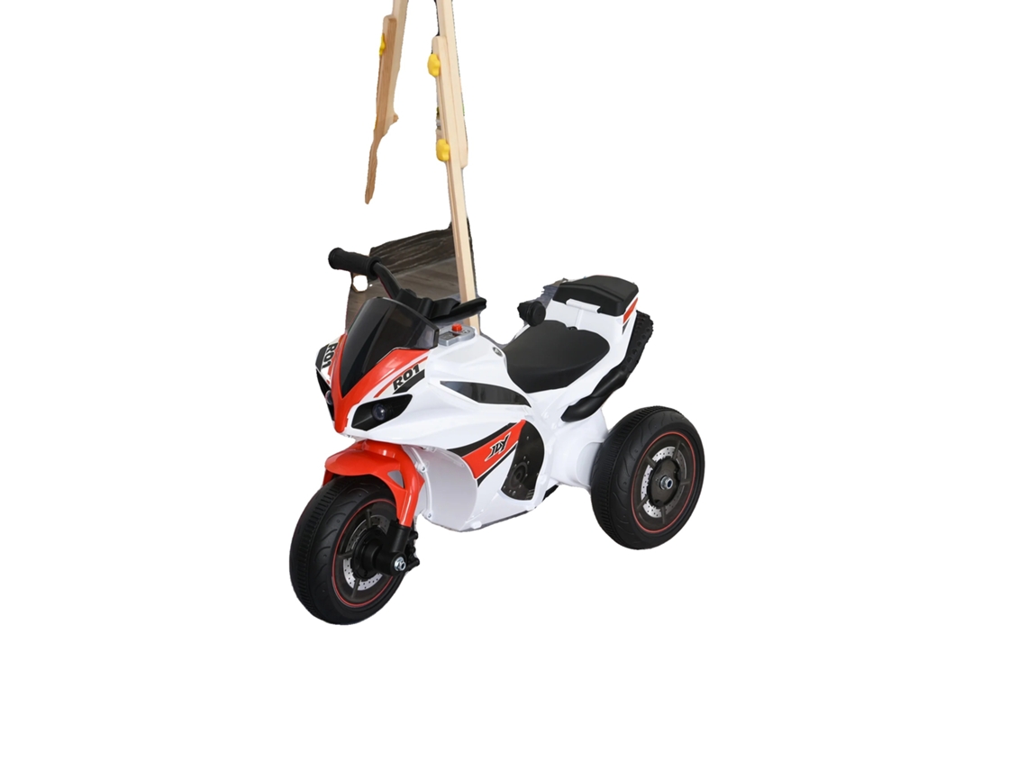 Motocicleta deslizante, Edad recomendada: 18-36 meses, Capacidad de peso: 20 kg, Funciones electrónicas con música, Tres ruedas, Material: Plástico