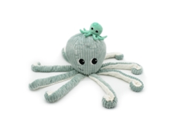 Peluche LES DÉGLINGOS Filou the mint octopus (Edad Mínima Recomendada: 1 año)