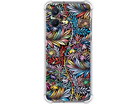 Carcasa Realme 9i TUMUNDOSMARTPHONE Dibujos Antigolpes Flores 04 Multicolor