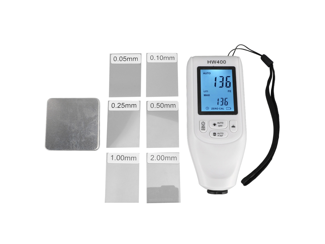 Medidor Digital de Espessura de Revestimento de Tinta 0-2000μm Fe/NFe Auto Detecção Industrial | S/MARCA