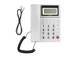 Teléfono fijo con identificador de llamadas
