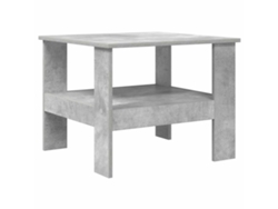 Mesa de centro Maison Exclusive gris de madera procesada, 57 x 55 x 45 cm