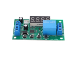 Placa De Relés Con Contador De Pulsos Multifuncional, Precisión De 0,1 S A 9999999,9 S (0,01 S), Módulo De Relés De 12 V.