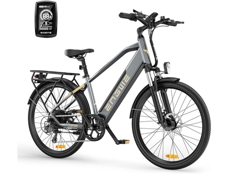 Bicicleta Eléctrica ENGWE P26 250W 100KM Range Vel.Máx 25Km/h Suspensão Frontal Commutting E-bike