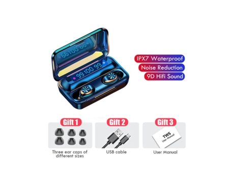 Auriculares Bluetooth True Wireless F9-10 Inalámbrico Touch Music Sport Bass Inalámbrico