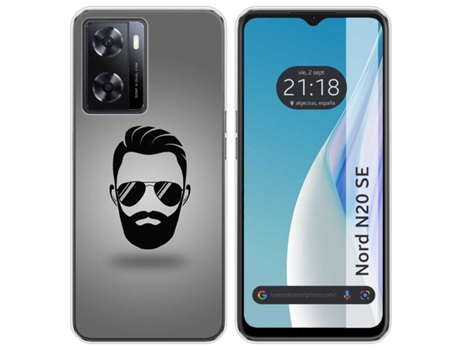 Funda Silicona para Oneplus Nord N20 SE diseño Barba Dibujos