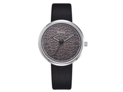 Reloj De Pulsera De Cuarzo Sencillo De Aleación Para Mujer, Ideal Para Uso Casual (negro)