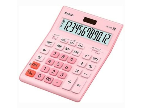 Calculadora CASIO GR-12C Rosa