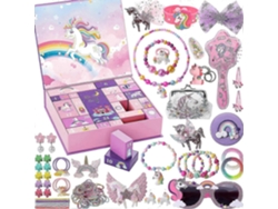 Calendario de Adviento 2026 Calendario de Adviento de Navidad con 24 días y regalos de unicornio para niños Aeuzwr