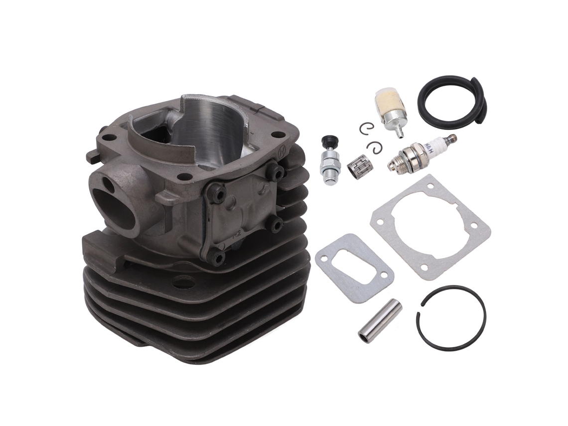 Kit De Cilindro Para Motosierra Husqvarna 351 Con Bujía De Encendido, Rodamiento Y Válvula De Alivio De Presión.