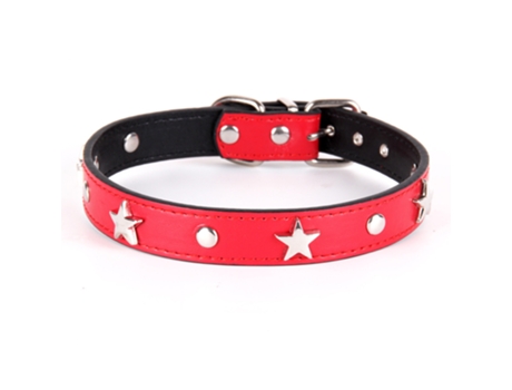Collar De Perro Con Tachuelas De Estrella Collar De Perro Pequeño Para Perros Pequeños Longitud Ajustable Para Collar De Mascota Gato ELKUAIE