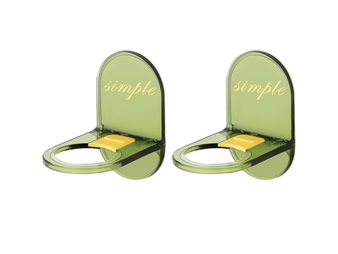 Soporte de pared para botellas de gel de ducha, 2 piezas NEVEANCE