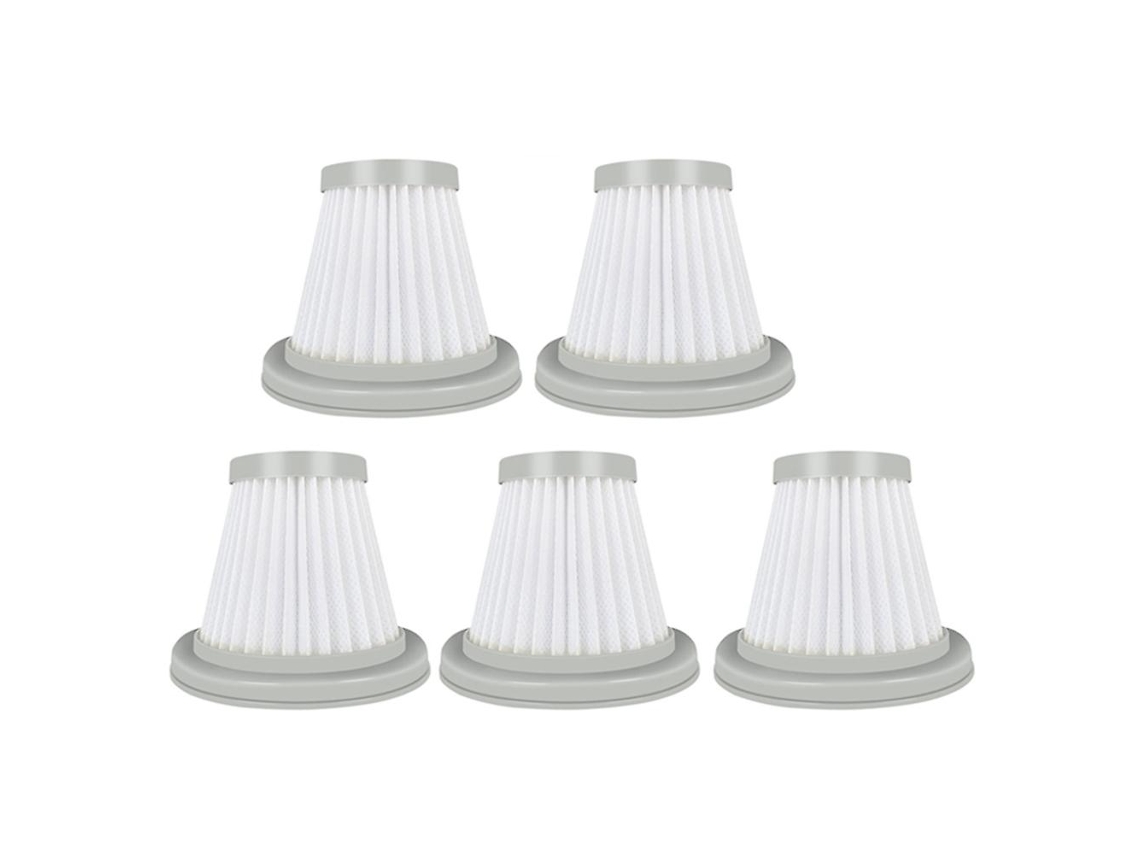 5pcs para xiaomi deerma dx118c dx128c hepa filtro aspirador de pó