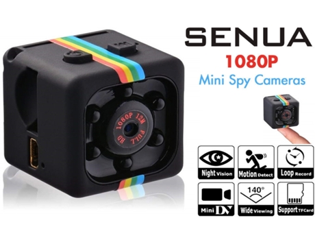 Mini Cámara Wifi Sin Fio Negro ENKERS (9128607420609)