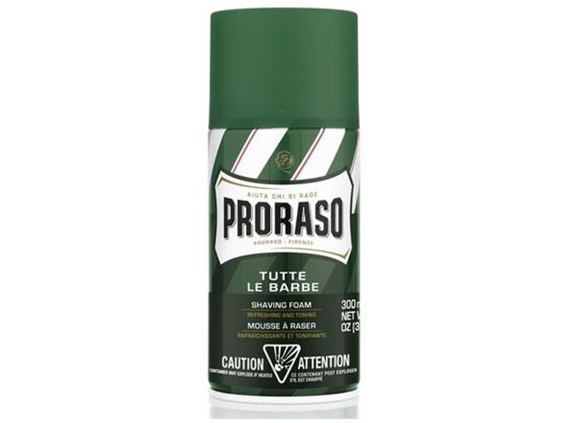 After Shave PRORASO Green Man Eucaliptus And Menthol Oil  Shaving Foam   (Shaving Foam, 300ml)