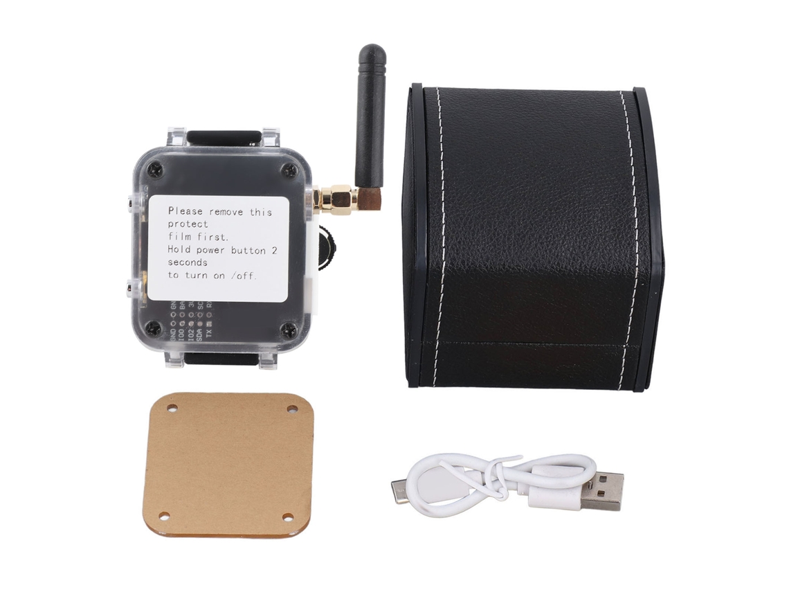 Reloj portátil (función de timbre, prueba de seguridad wifi)