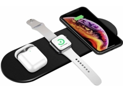 Cargador Sem Fast Qi Certified Charging para iPhone 12 Pro Max/SE/12/12 Mini/11 YIZHOOD Seda Negro