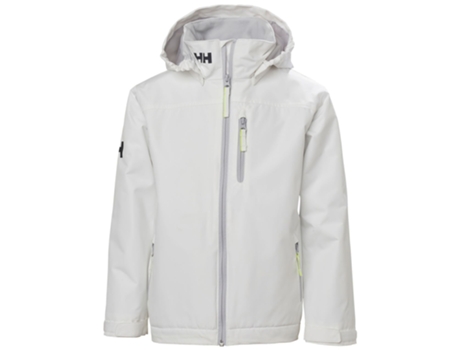 Chubasquero para Niña de Nautisme HELLY HANSEN (16 Años - Poliéster - Blanco)