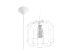 Sollux Sl.0295 Lámpara Colgante Celta Blanco