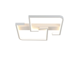 Lámpara de Techo Led Moderna 19W 30 Cm Lámpara Blanca Cálida Diseño 3000K para Pasillo Interior Dormitorio Cocina Sala de Estar Estudio NETTLIFE