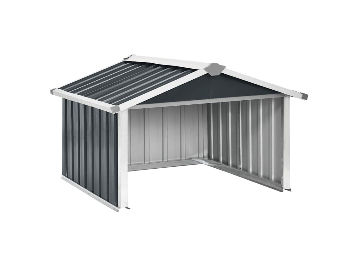 Cobertizo VIDAXL Antracita Acero (92x97x63 cm)