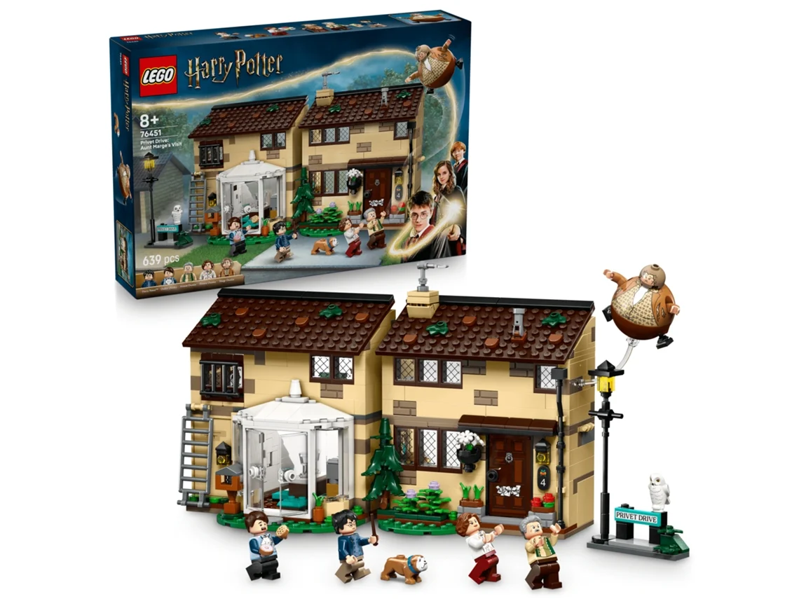 LEGO Harry Potter: Privet Drive - Visita de la Tía Marge 76451 (605 piezas)