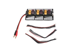 Placa De Carga Paralela Para Baterías 2‑8s Xt60 Para Cargadores Pl8 Pl6 Balanceados