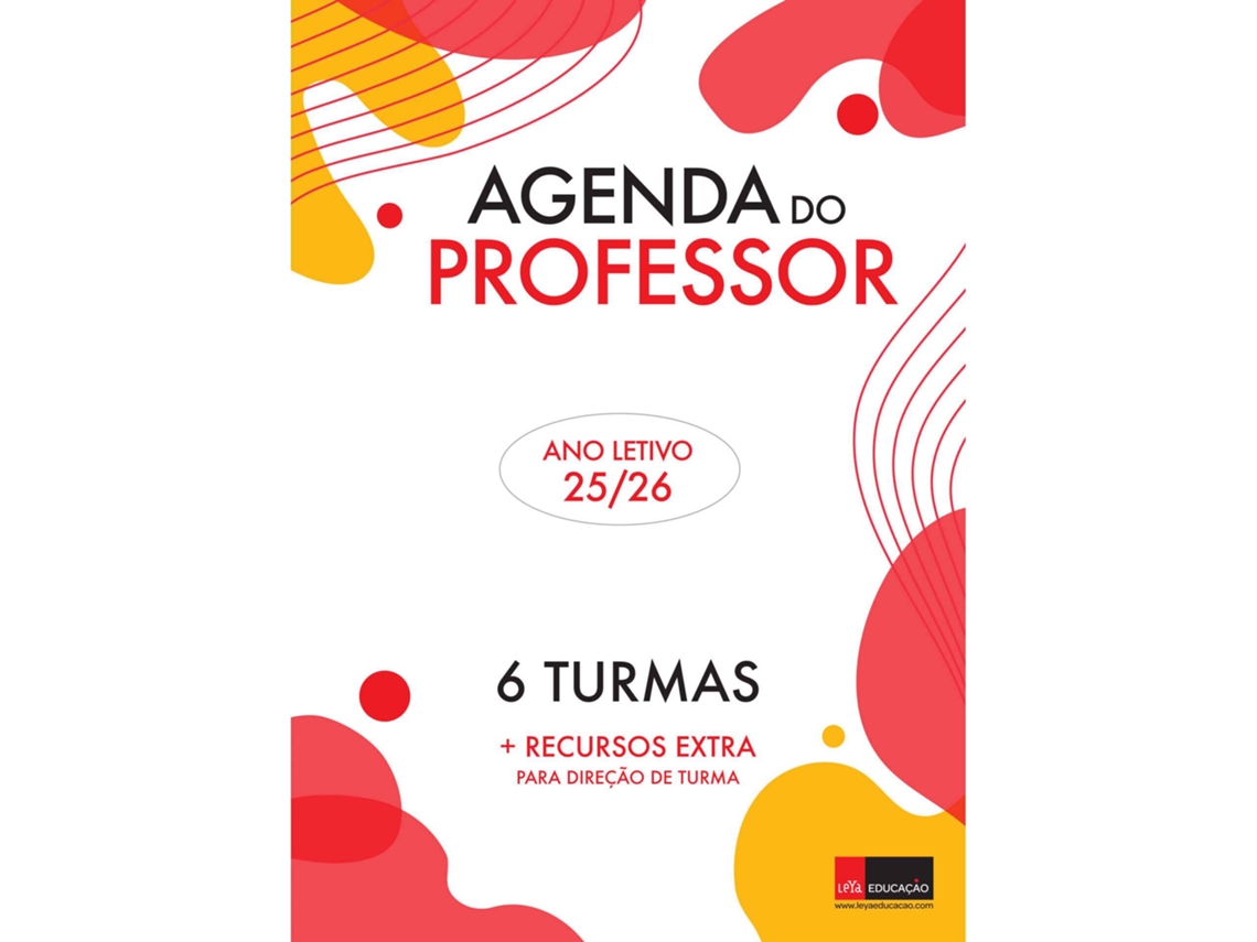 Libro Agenda do Professor 2022/2023 - 6 Turmas de Autor is required (Portugués)