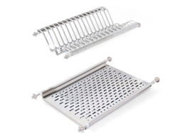 EMUCA Escurreplatos para Módulos Altos - Módulo 500Mm - Acero Inoxidable