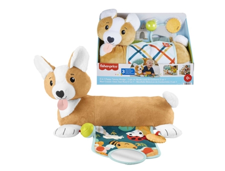 Peluche Cojin FISHER-PRICE Cachorro 3 En 1 (Edad Mínima Recomendada: 0 meses)