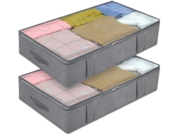 Paquete 2 Cama De Bolsas Tela Con Ventana
