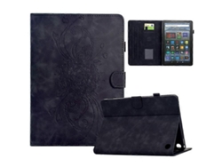 Funda de piel con estampado de mandala y ranuras para tarjetas, compatible con Amazon Fire HD 8 (2020) Vledary (2022)