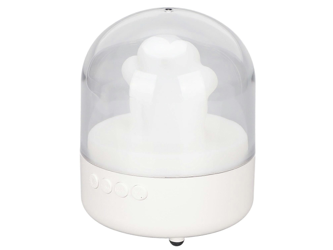 Altavoz Bluetooth con forma de garra de gato, luz nocturna multifuncional, altavoz de mesa, para fiestas en casa, blanco marfil Yunzii