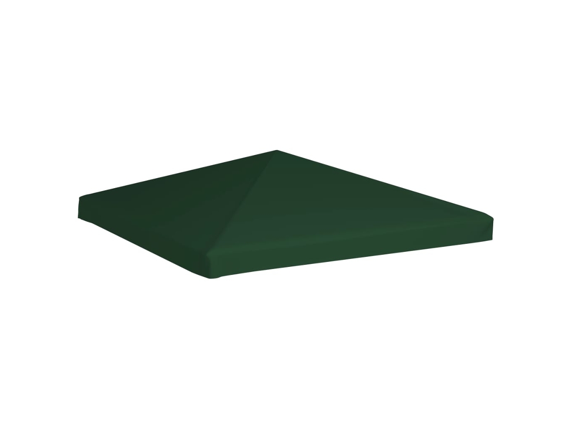Cubierta para cenador 310 g/m² 3x3 m verde Wsd517078 Lovely Home