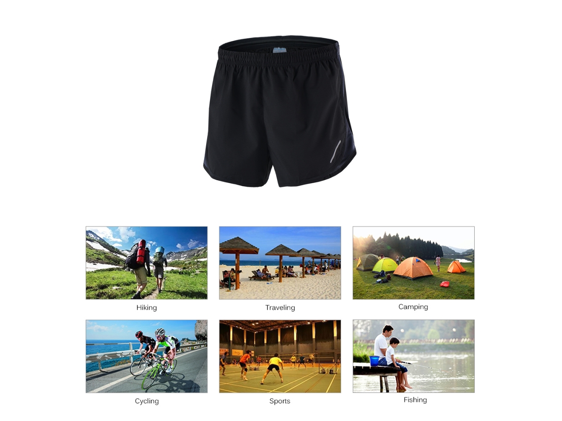 Pantalones Cortos De Running De Secado Rápido 2 En 1 Para Hombre, Ideales Para Entrenamiento, Maratón, Ciclismo Y Fitness.