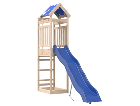 Parque infantil de exterior de VIDAXL madera maciza de pino